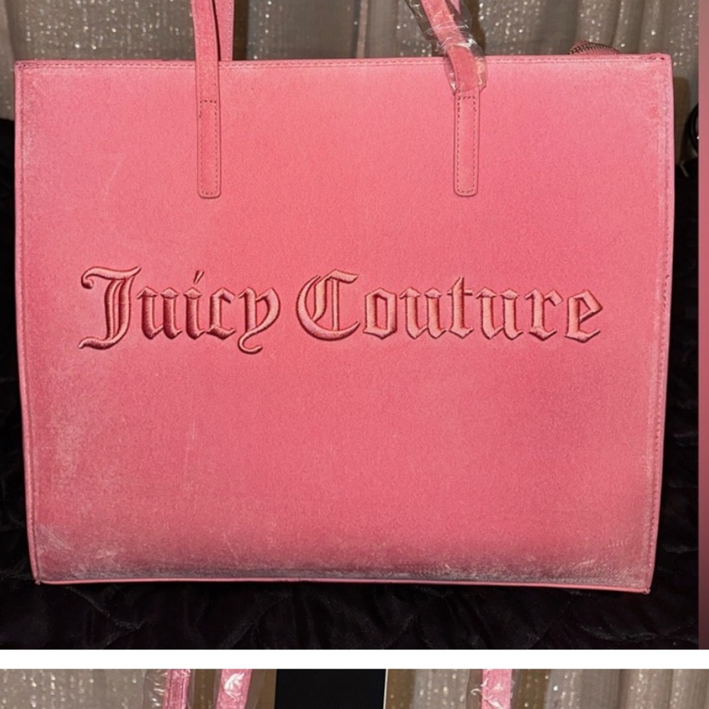 Juicy Couture UK exclusive large pink tote bag